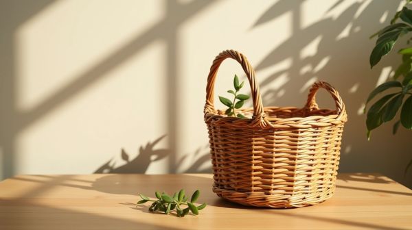 Découvrez pourquoi le panier en osier est devenu l'accessoire numéro un